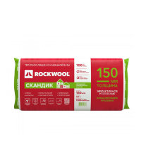 Теплоизоляция ROCKWOOL  / РОКВУЛ Лайт Баттс СКАНДИК 1200*600*150 3,6 кв.м.