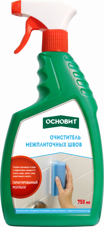 Очиститель межплиточных швов ОСНОВИТ Сэйфскрин SAI1 0,75 л Очиститель межплиточных швов ОСНОВИТ Сэйфскрин SAI1 0,75 л