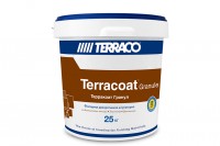 Terracoat Granule Silicone/Терракоат Гранул Силикон декоративная силиконовая штукатурка  (шуба) 25 кг/ведро