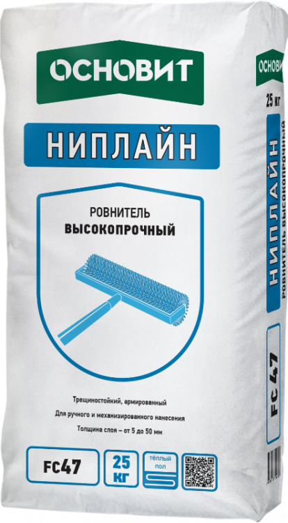 Ровнитель высокопрочный Основит Ниплайн FC47 Ровнитель высокопрочный Основит Ниплайн FC47