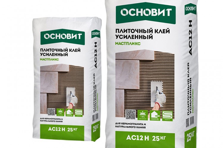 Мастпликс AC12 Н клей УСИЛЕННЫЙ для керамической плитки и керамогранита Основит Мастпликс AC12 Н клей УСИЛЕННЫЙ для керамической плитки и керамогранита Основит