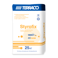 Styrofix EIFS ЗИМА / Стайрофикс ФИФС ЗИМА Клей для приклейки всех видов утеплителя 25 кг/меш
