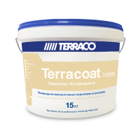 Terracoat Standart Interior/Терракоат Интерьерный Стандарт декоративная акриловая штукатурка со средней текстурой  (шагрень) 15 кг/ведро