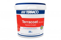 Terracoat Standart/Терракоат Стандарт декоративная акриловая штукатурка со средней текстурой  (шагрень) 25 кг/ведро