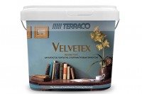 Velvetex VA-100 / Дизайнерская коллекция / Бархатное декоративное покрытие c перламутровым блеском / 5кг